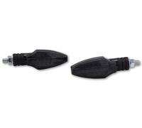 HIGHSIDER Corpo indicatore LED Smart Como Carbonio / Lente fumé (coppia), anteriore e posteriore, nero