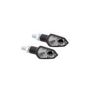 HIGHSIDER Corpo indicatore LED Smart Shield-TS nero / lente fumé (coppia), anteriore e posteriore
