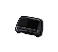 HIGHSIDER fanale posteriore a LED intelligente per il montaggio su parafango nero omologato E (1 pz), rosso
