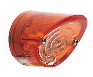 HIGHSIDER fanale posteriore a LED smart NOSE, lente rossa/trasparente, rosso