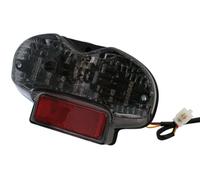 HIGHSIDER fanale posteriore smart LED nero Suzuki Style, omologato E (1 pz)