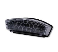 HIGHSIDER smart Monster LED Fanale Posteriore Nero Omologato E (1pz), nero