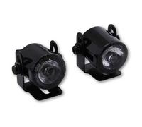 HIGHSIDER Luce di posizione a LED smart rotonda, diametro 24,7 mm, con supporto universale