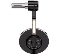 Highsider Pro Conero, specchietto retrovisore con indicatore di male Nero/Argento