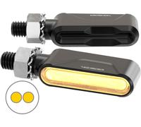 Highsider Pro Esagano-RS, Indicatori di direzione a LED male Nero Fumé
