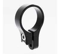 HIGHSIDER pro Morsetto nero per manubrio fine specchio stelo (1pc), nero