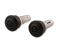 HIGHSIDER pro Retro Manubrio Ends Nero, nero