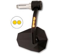Highsider Pro X7, specchietto retrovisore con indicatore di dire male Nero