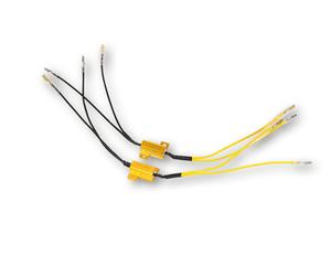 HIGHSIDER Resistenza di potenza smart 25 W- 10 Ohm, con cavo (coppia)