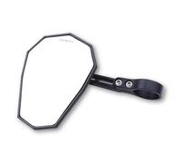 Highsider Specchietto terminale manubrio Stealth-X5 corto Nero