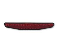 Highsider Riflettore HIGHSIDER Pro – Bullone filettato M5 – 122x15 mm – Rosso per moto