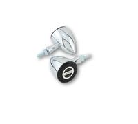 HIGHSIDER ROCKET BULLET Indicatori di direzione a LED/luce di posizione, argento-oro