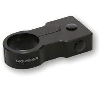 Highsider RS2 CNC, staffa del manubrio male Nero