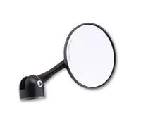 HighSIDER CLASSIC specchietto terminale manubrio, tallone nero sabbiato, nero