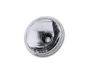HIGHSIDER smart 5 3/4 pollici inserto H4 vetro goffrato, con luce di parchegg...