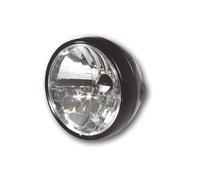 HIGHSIDER smart 6 1/2 pollici faro nero alloggiamento in metallo, con luce di posizione, omologato E (1 pz), nero