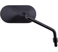 HIGHSIDER smart Specchietto Manubrio Agila Nero Ovale, Destro, Non Omologato E (1pz), nero