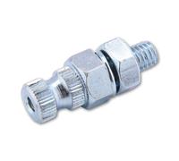 HIGHSIDER smart Asta Indicatore Cromo Per Honda, Kawasaki, 25 mm (1pz)