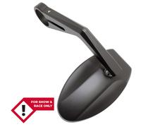HIGHSIDER smart Bar End Specchio Ferrara Nero (1pz), nero