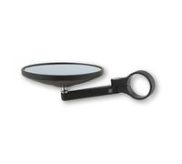 HIGHSIDER smart Bar End Specchio Ponza Nero (1pz), nero