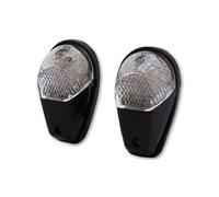 HIGHSIDER Smart Carena Frecce LED Corpo Nero / Lente Posteriore