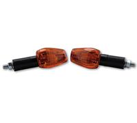 HIGHSIDER Smart IMOLA 1 Mini Indicator a Bulbo Corpo Nero / Lente Arancione (Cop