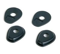 HIGHSIDER smart Iss 1 Piastre di Montaggio Distanziale Indy Nero