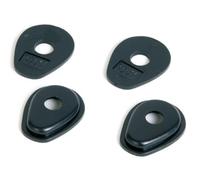 HIGHSIDER smart Iss 1 Piastre di montaggio Indy Spacer nere per SUZUKI