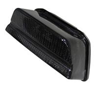 HIGHSIDER smart LED Fanale posteriore nero Kawasaki Style, omologato E (1 pz), nero