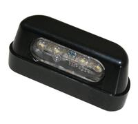 HIGHSIDER smart LED Luce Targa Nera in plastica ABS (1pz), nero