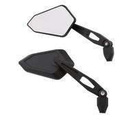 HIGHSIDER smart Specchietto Manubrio Booster Nero (Coppia), nero
