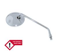 HIGHSIDER smart Manubrio Specchio Cromato Lungo E Rotondo (1pc)