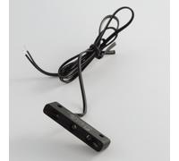 HIGHSIDER smart Micro LED Illuminazione Targa Nero (1pz)
