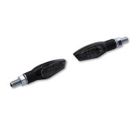 HIGHSIDER smart Nova Indicatore LED Nero/Fumo Omologato E (coppia), nero