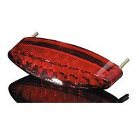 HIGHSIDER smart Number1 Mini fanale posteriore a LED rosso con luce targa (1 pz), rosso