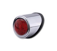 HIGHSIDER smart Old School Tipo 1 Fanale Posteriore A LED Cromato Omologato E (1 pz)