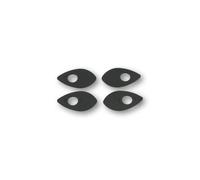 HIGHSIDER smart Piastre di Montaggio Distanziale Indy Nero Per Various, Ducati, Honda