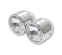 HIGHSIDER smart Set con 2 fari abbaglianti e anabbaglianti cromati, omologati...