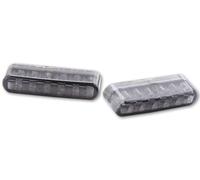 HIGHSIDER Smart Shorty LED Indicator Module Lente Fumé (Coppia), Anteriore e Posteriore