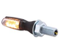 HIGHSIDER smart Spark LED Indicatore Nero/Trasparente E-Approved (coppia), trasparente
