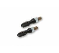 HIGHSIDER Smart Spark Miniblinker LED ECE Nero Fumé (Paar)