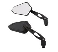 HIGHSIDER smart Specchietto Manubrio Booster Nero (Coppia), nero