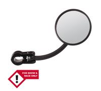 HIGHSIDER smart Specchietto Manubrio Enduro Nero Sinistro (1pz)