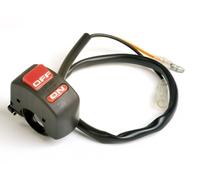 HIGHSIDER smart Switch Universale, On/Off, Con Morsetto Per Montaggio Sul Manubrio (Tipo Aperto), nero