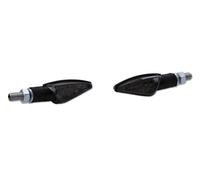 HIGHSIDER smart Toledo Indicatore LED Nero/Fumo Omologato E (Coppia), nero