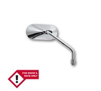 HIGHSIDER specchietto ovale per manubrio smart AGILA, cromato, destro, senza omo
