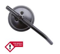 HIGHSIDER specchietto retrovisore Mini smart per manubrio, nero