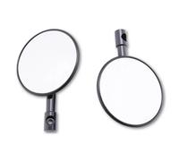 HIGHSIDER smart Bar End Specchio SuperBike Nero, nero