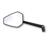 Highsider Specchio da manubrio Smart Surface Nero 1 pz