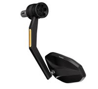 HIGHSIDER specchio bar end pro Victory-X Rim nero con freccia DX SX omologato